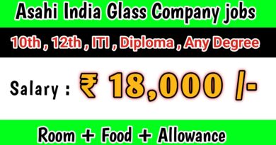 Asahi India Glass Company: Chennai Job Vacancies for Freshers 2024 | Apply Now